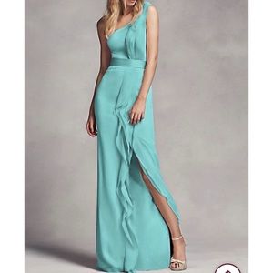 Vera Wang Bridesmaid Dress with Ruffles
